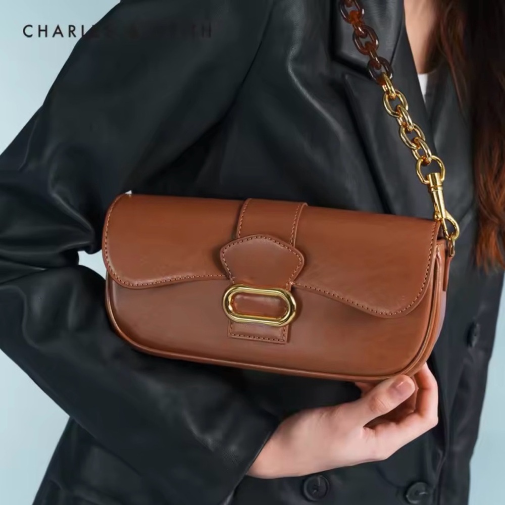 Charles & Keith Belted Bag